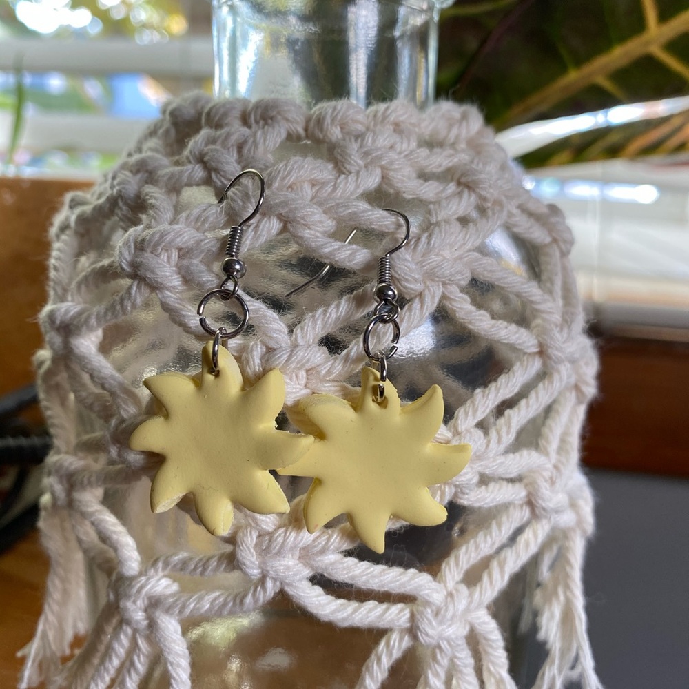 Clay earrings